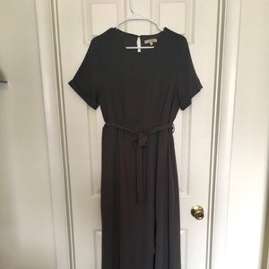 Faux wrap dress